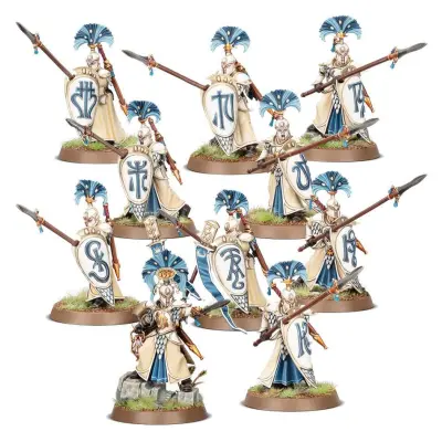 Lumineth realm lords, anari auralan wardens, age of sigmar, games workshop, model 87-59